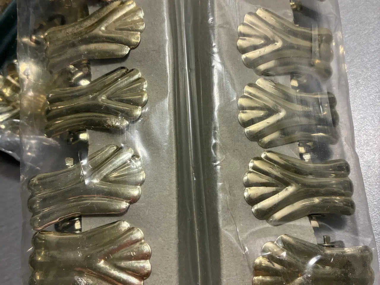 Billede 1 - Lys holder med klips 20 stk 