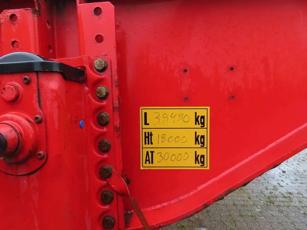 Billede 10 - Sættevogns chassis