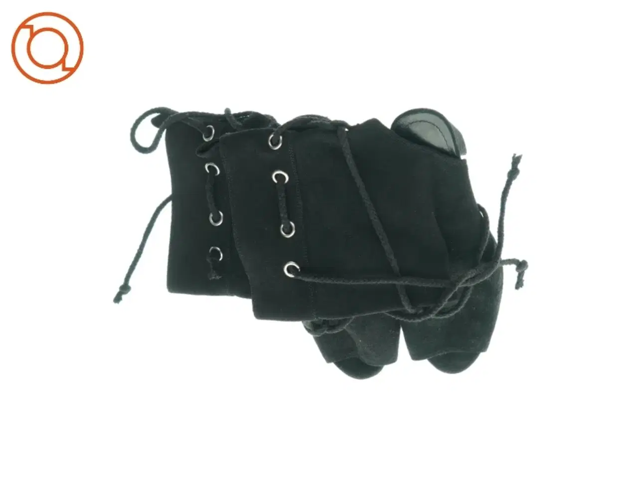 Billede 3 - Høj hæle i ruskind fra H&M (str. 38)