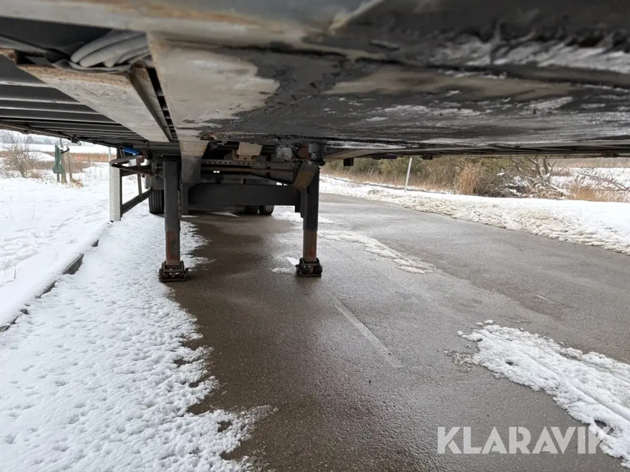 Billede 11 - Gardintrailer med liftbagsmæk Kel-Berg D510V PRSSL20-tri-sys