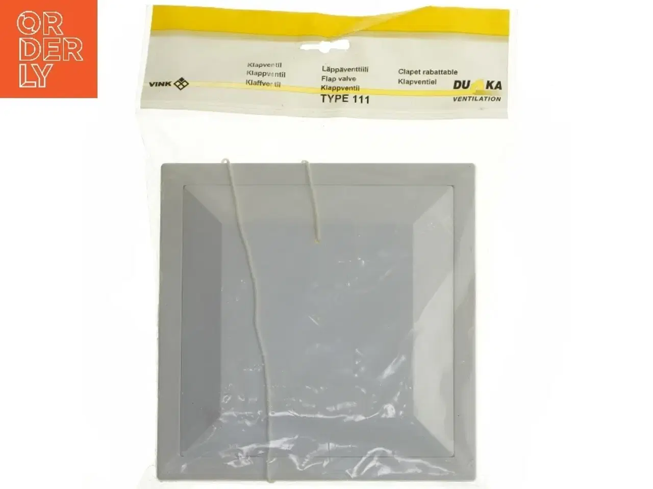 Billede 1 - DUKA ventilationsklappe Type 111 fra Vink (str. 15x15 cm)