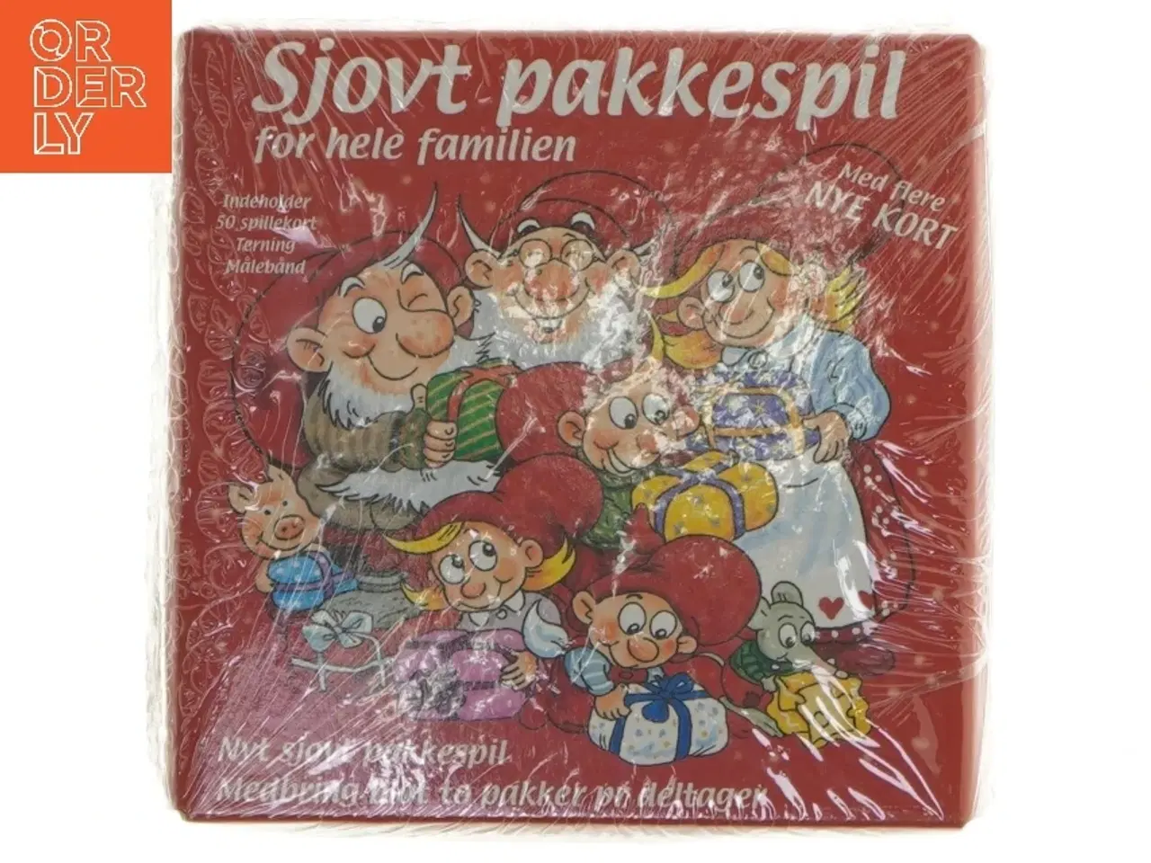 Billede 1 - Nyt Sjovt pakkespil fra Det Gamle Apotek (str. 13,5x13,5 cm)
