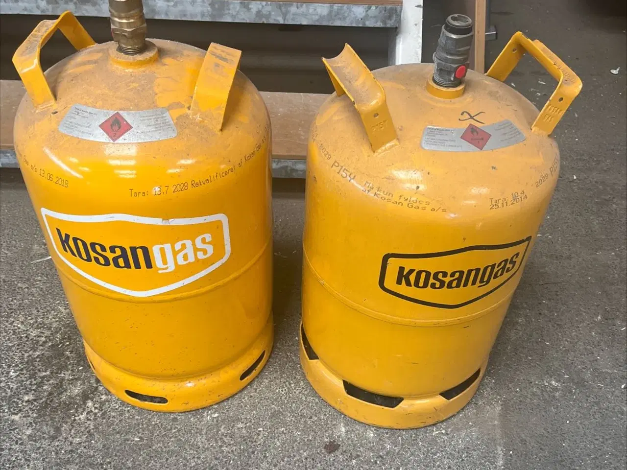 Billede 1 - Gasflasker 