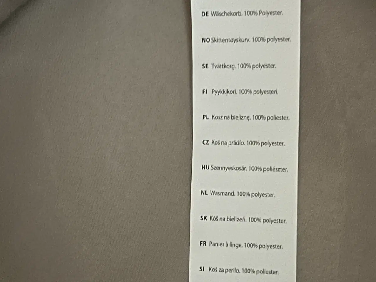 Billede 5 - 2 helt nye vasketøjskurve