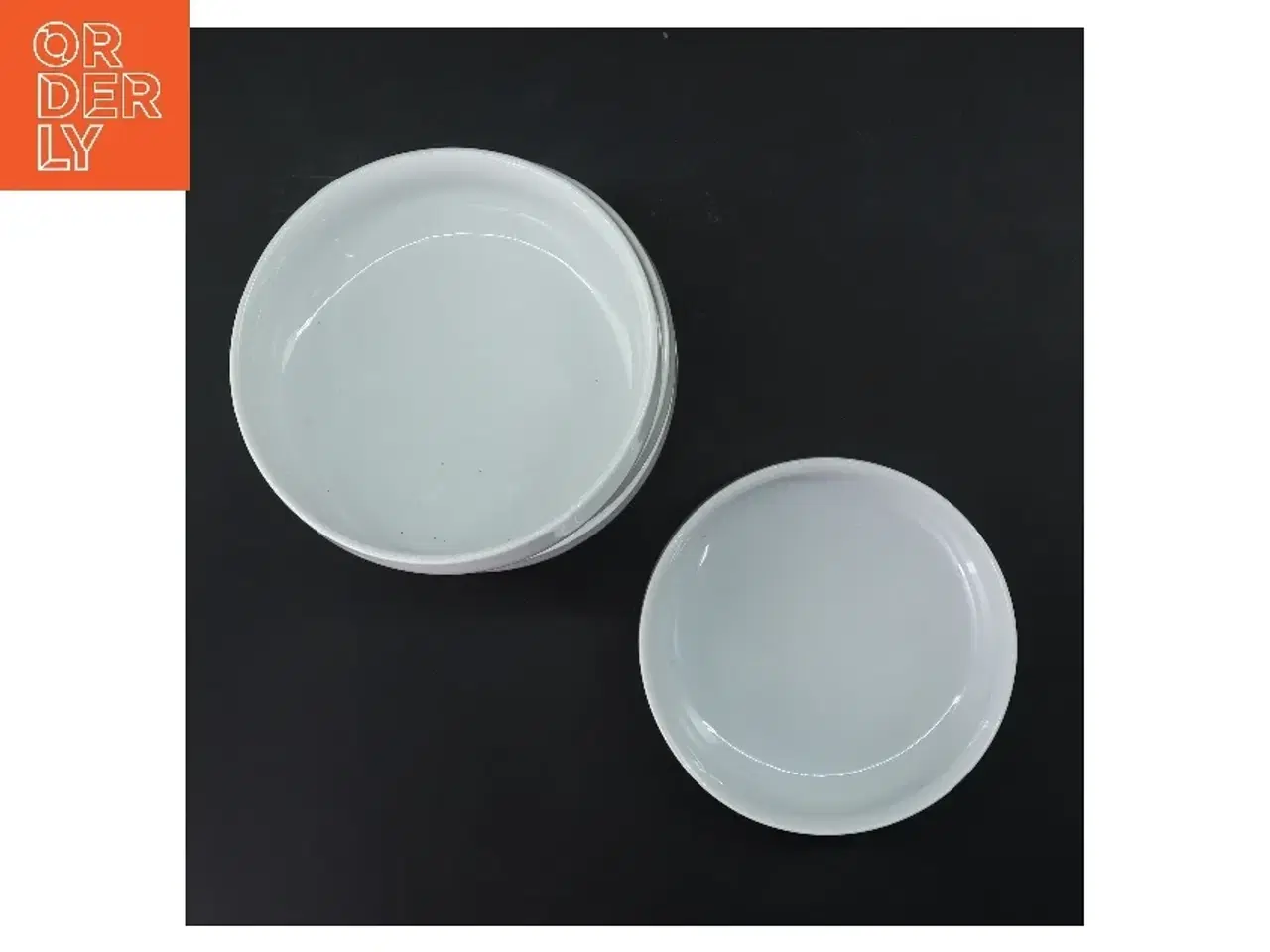 Billede 2 - Hvide skåle, 5 stk Ø 13 cm (str. 5 stk Ø 13 cm)