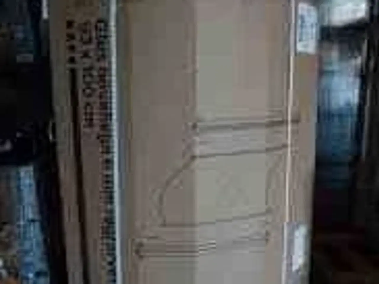 Billede 2 - 2 stk Buede Nordic Glashavehegn Røgfarvet 93x100 cm