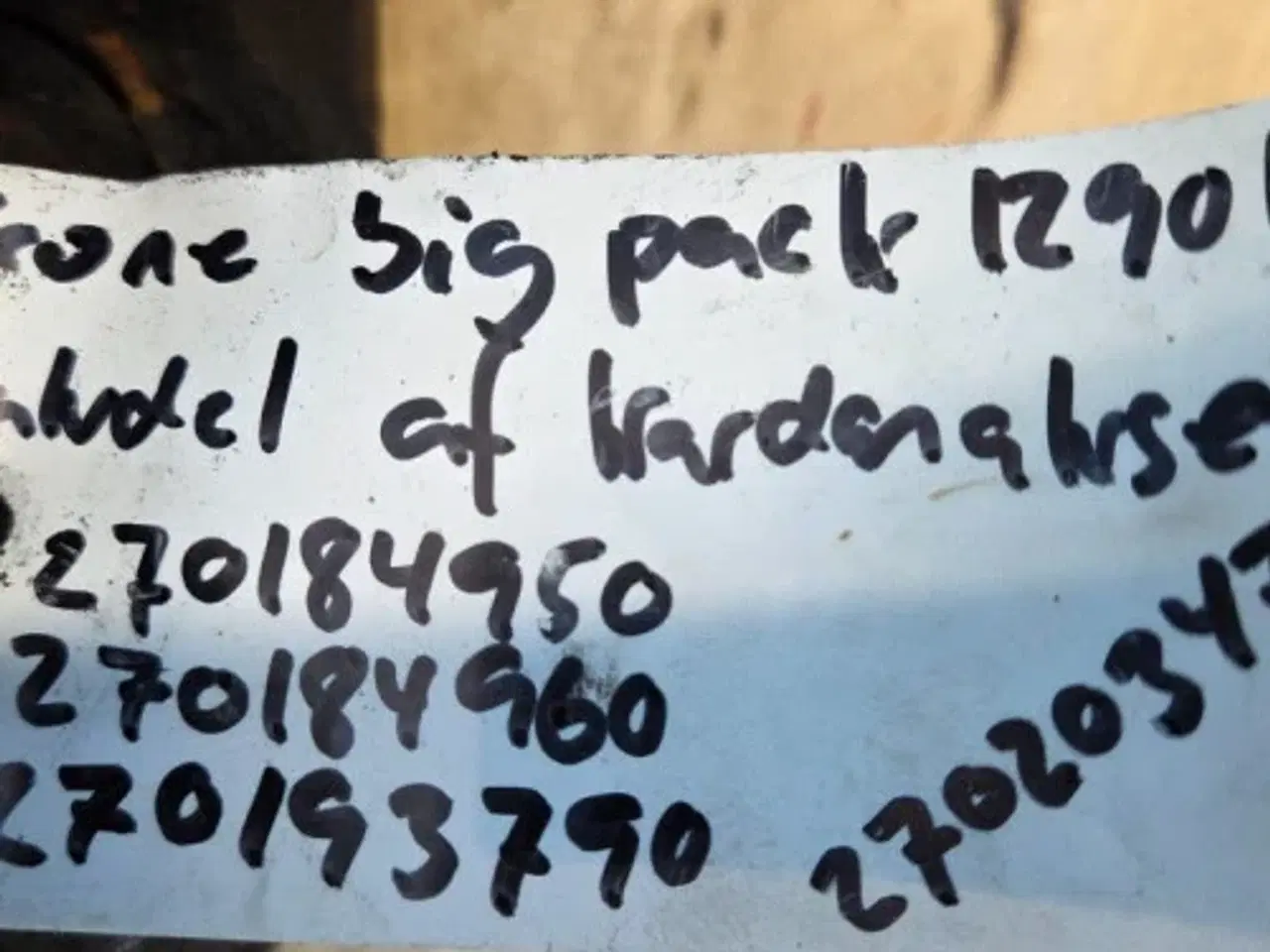 Billede 6 - Krone Big Pack 1290 Kardanaksel 270184950