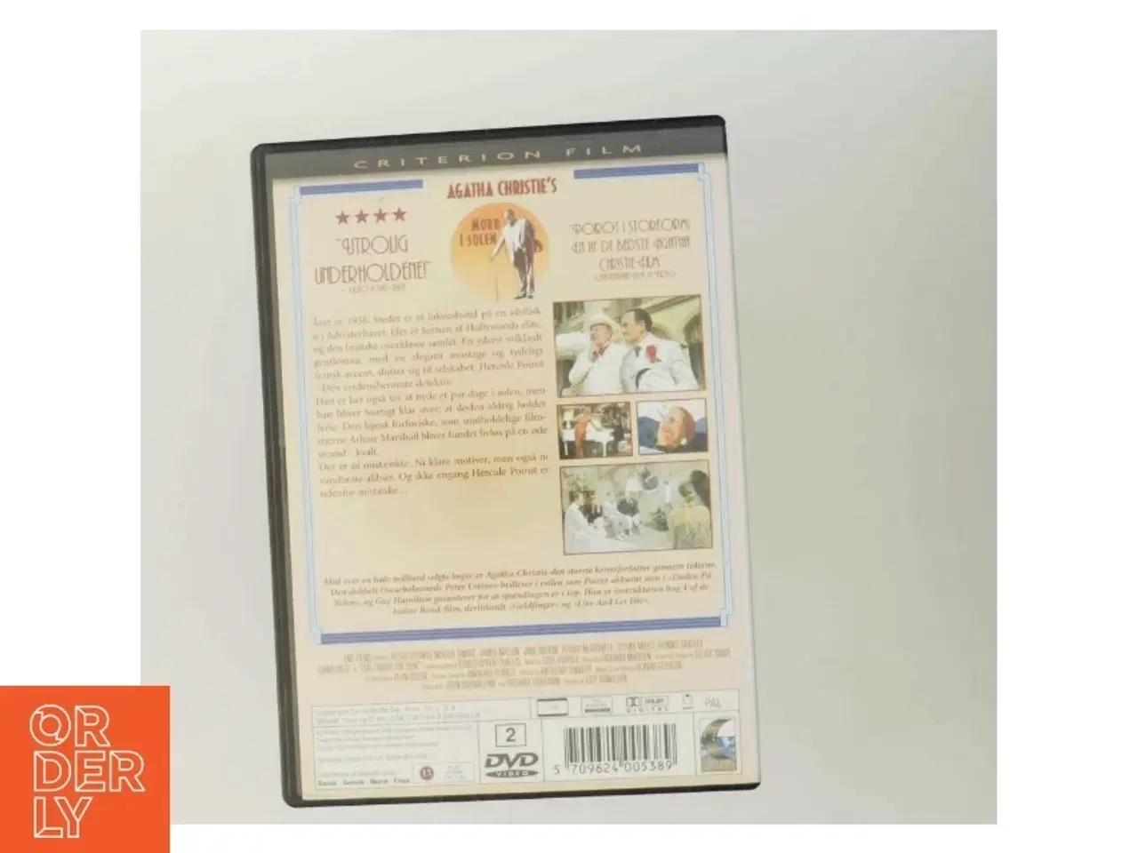 Billede 3 - Mord I Solen (Agatha Christie) med Peter Ustinov (DVD)