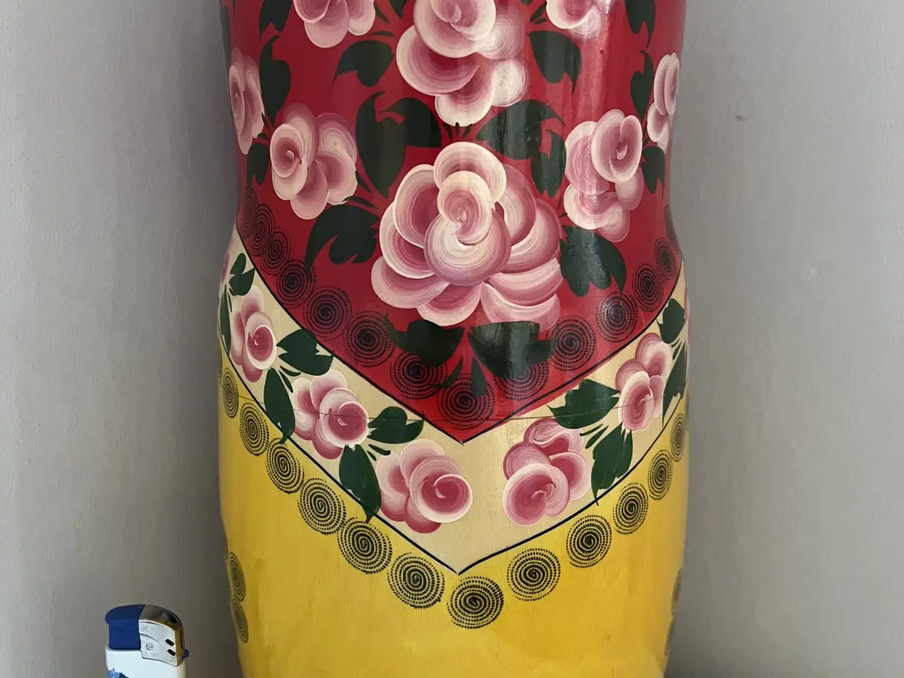 Billede 2 - Rigtig stor smuk retro babushka 