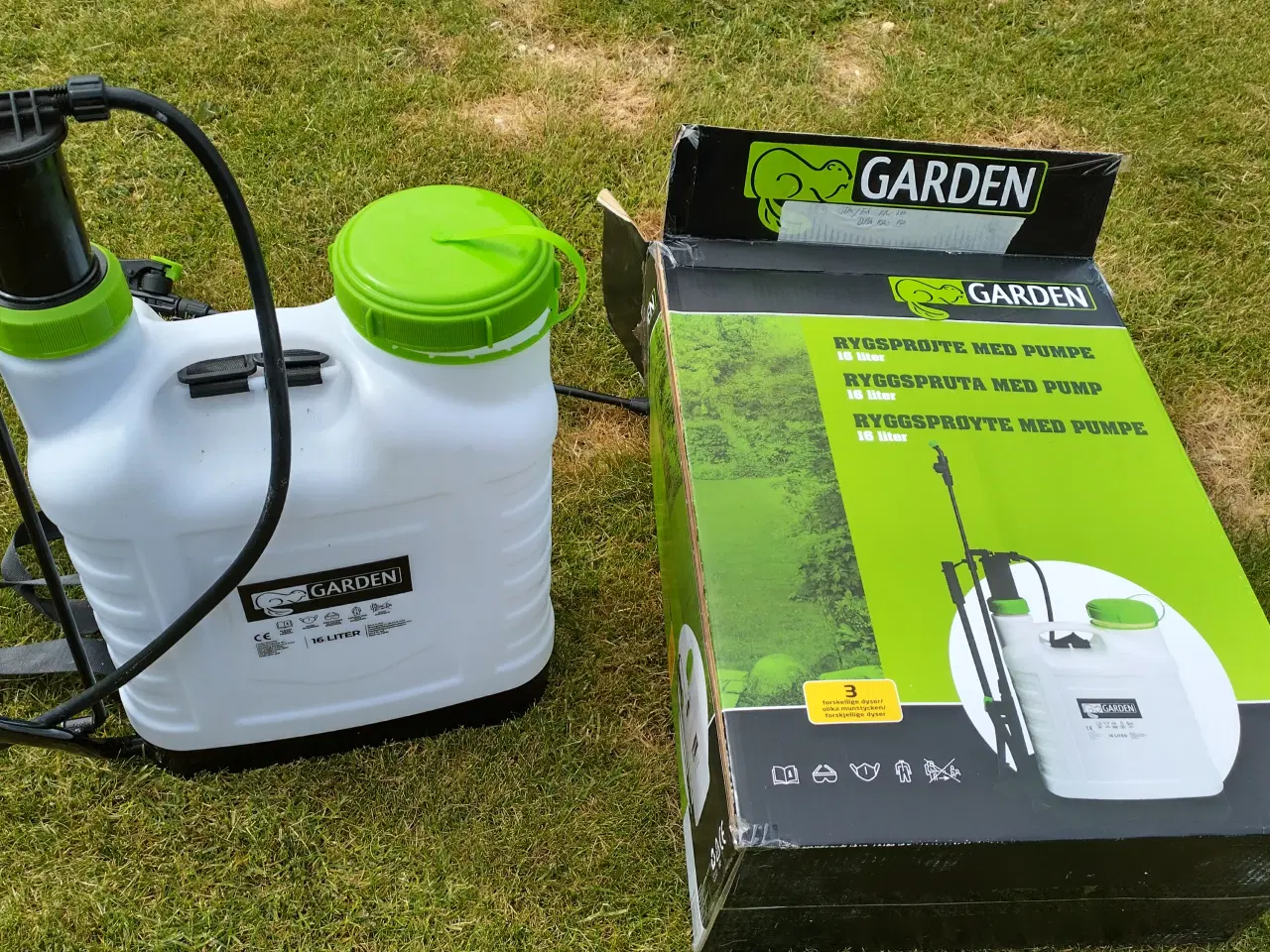 Billede 1 - Rygsprøjte 16 liter - Garden