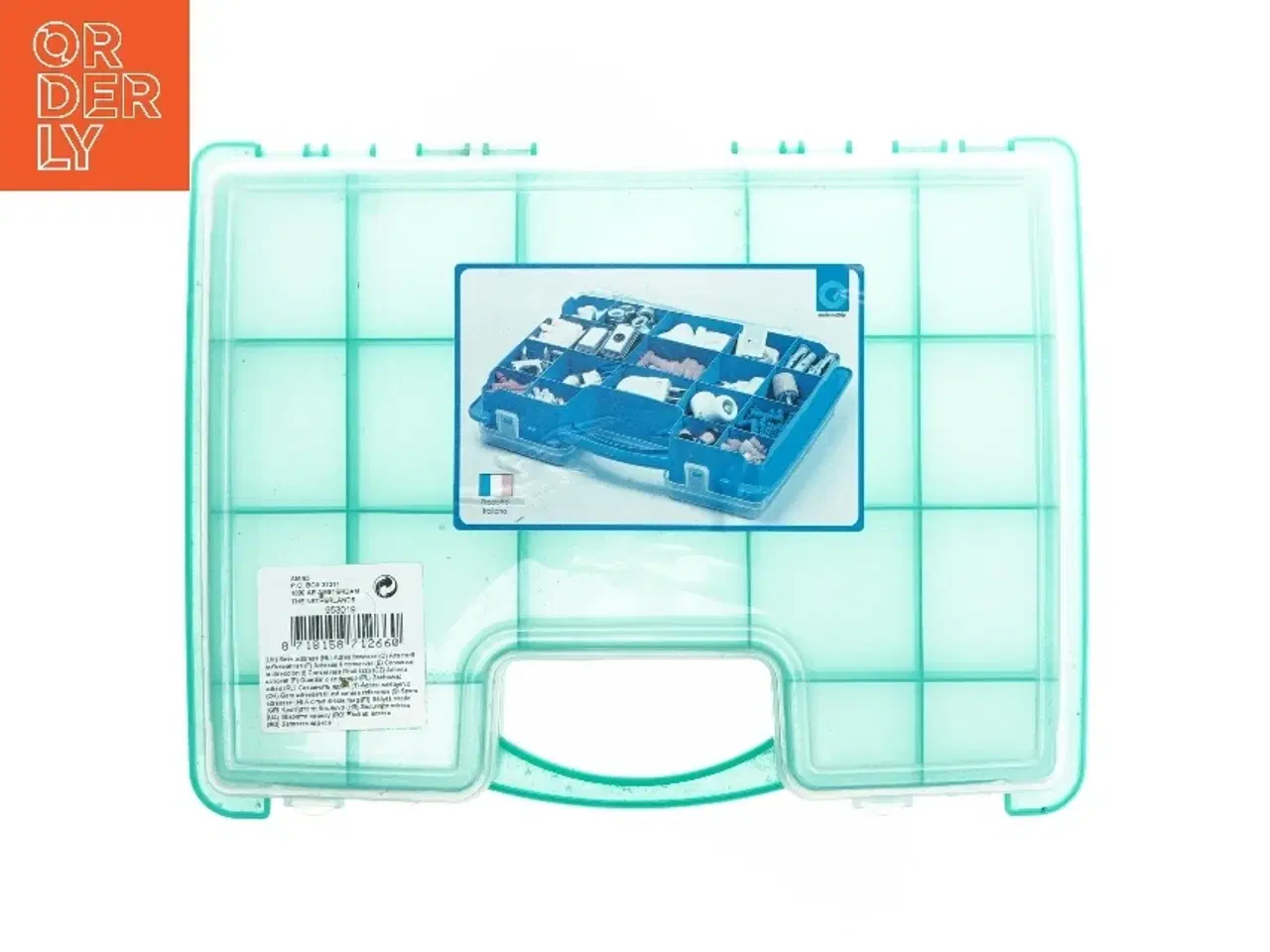 Billede 1 - Transparent opbevaringsboks fra Made In Italy (str. 29,5x22 cm)