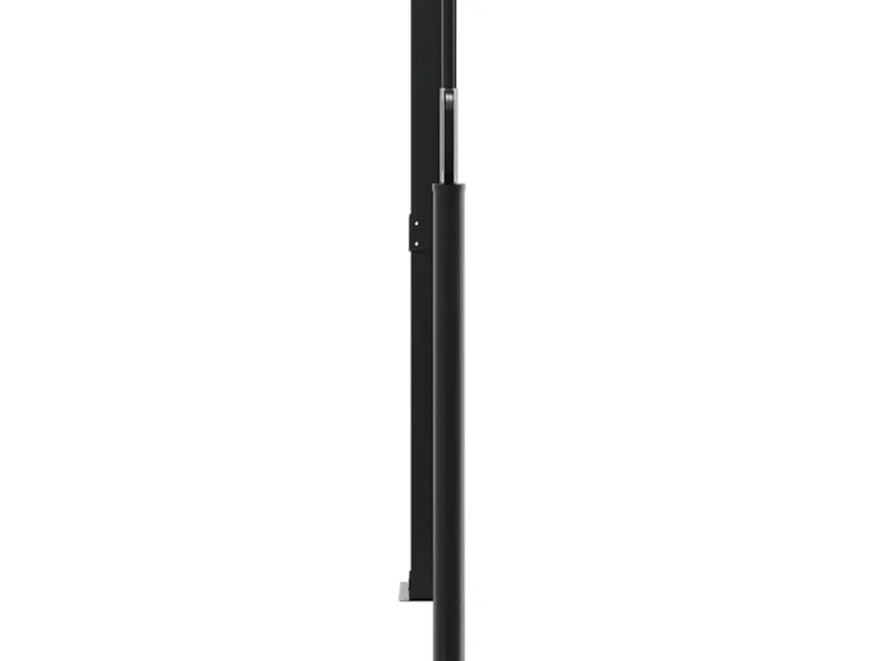 Billede 4 - Sammenrullelig sidemarkise 140x600 cm sort