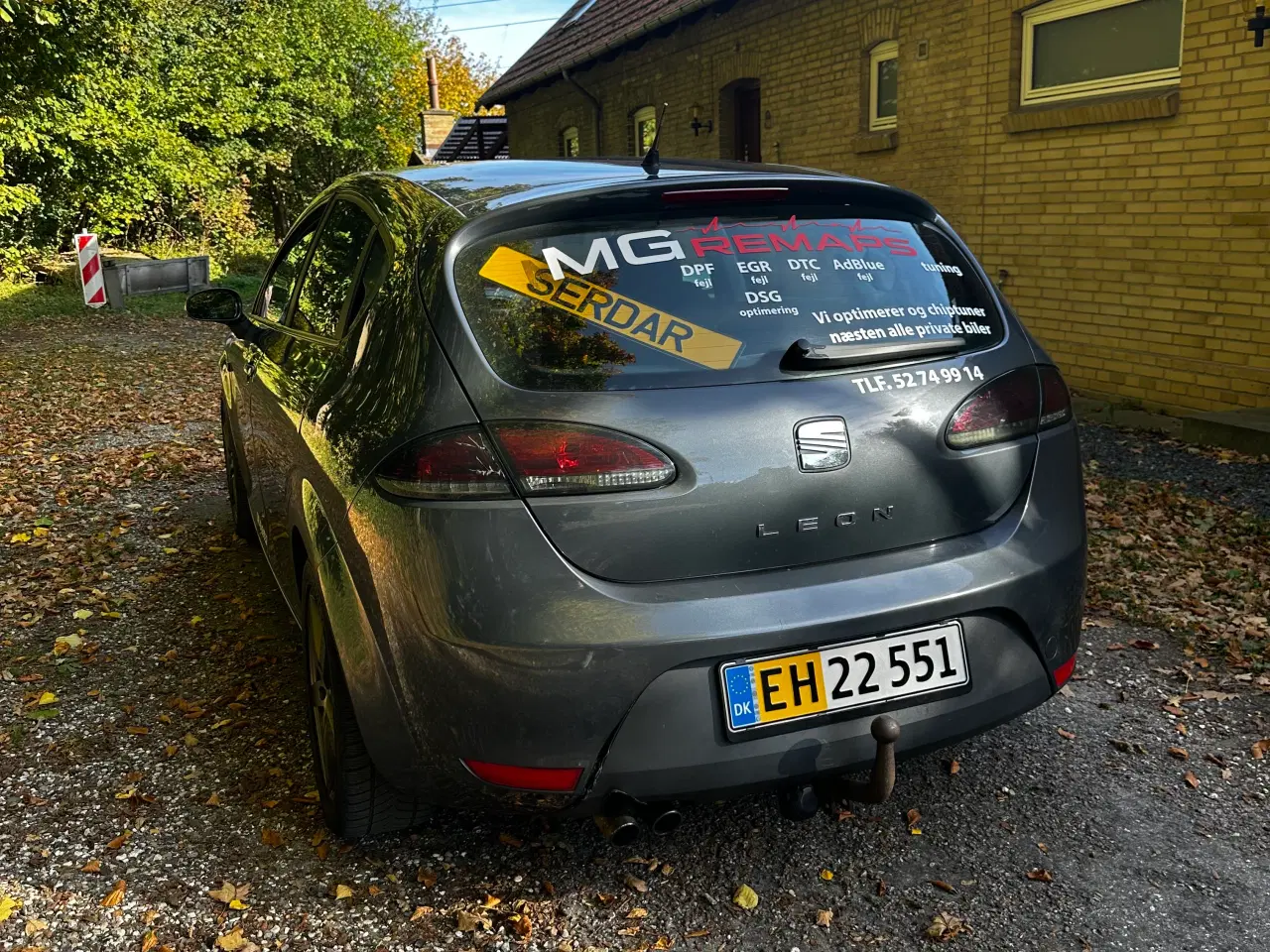 Billede 3 - Seat Leon 2008 2.0 TDI – 240 HK chip – Sælges bill