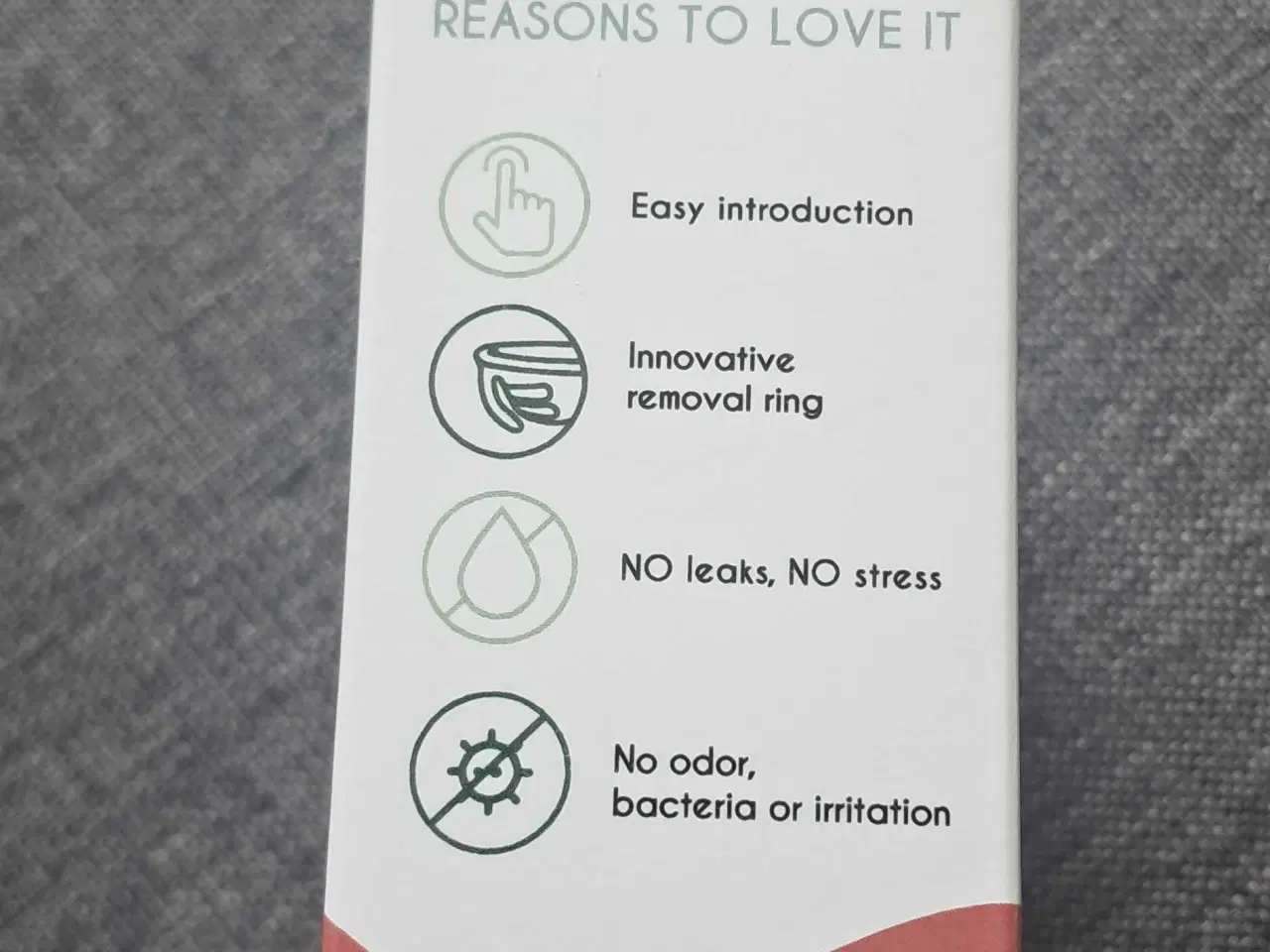 Billede 2 - Menstruationsdisk helt ny
