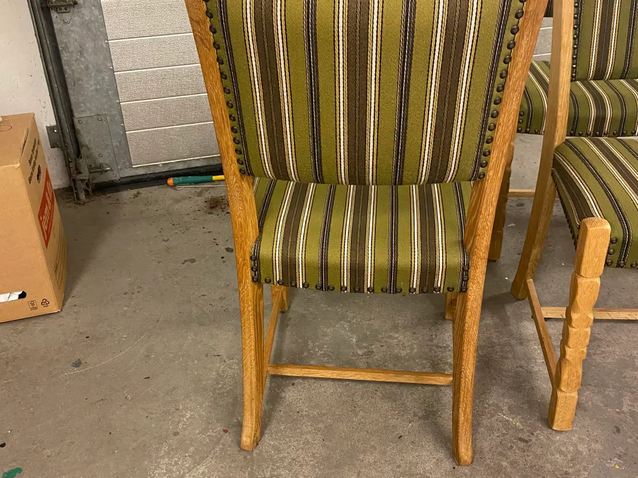 Billede 2 - Spisebordsstol syret eg