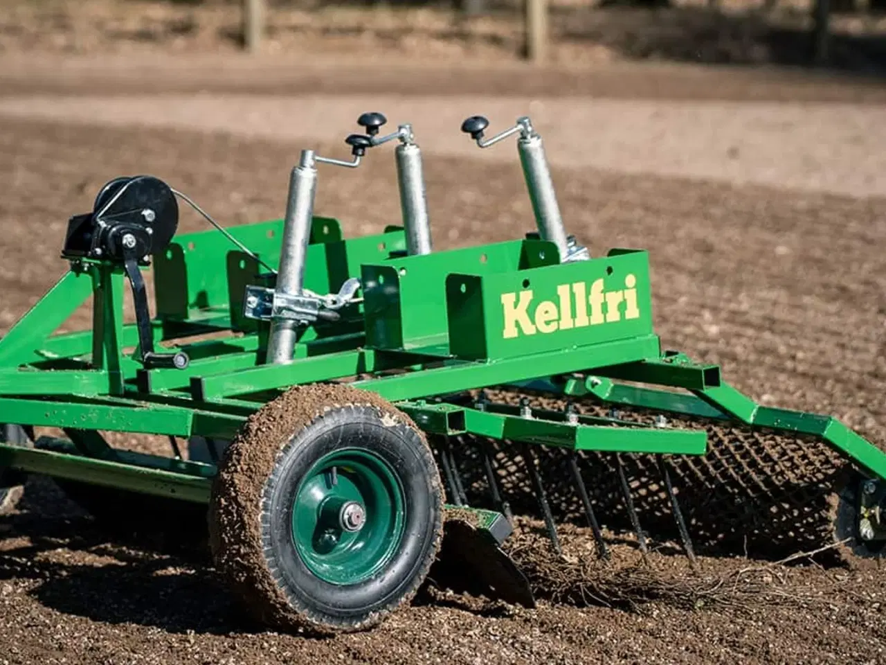 Billede 11 - Kellfri Ridebaneplaner / fabriksny / efterspændt model til ATV og kugletræk / 150 cm bredde
