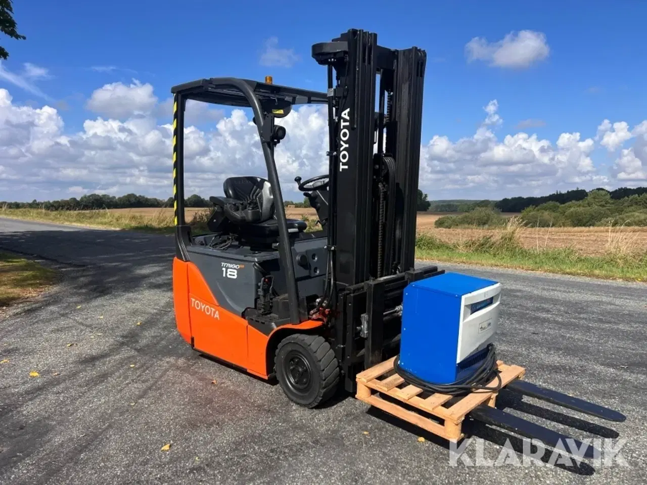 Billede 2 - El-truck Toyota Traigo 48 - 1800kg