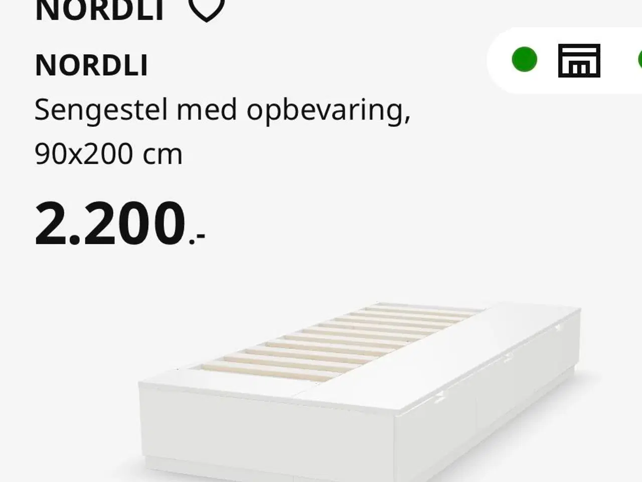 Billede 3 - Seng