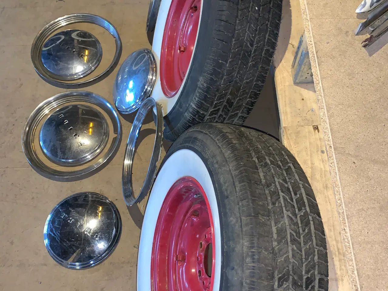 Billede 14 - Buick 1957 chromdele + fælge