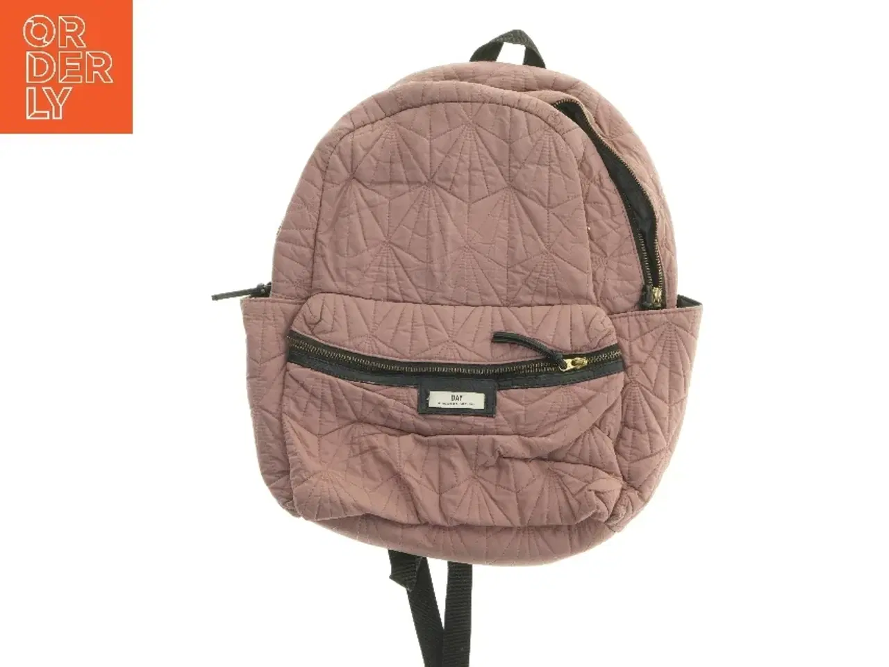 Billede 1 - Rosa rygsæk med lynlåse fra DAY (str. 47x38 cm)