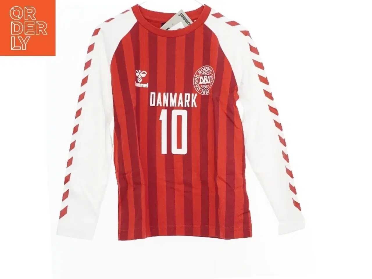 Billede 1 - Rød Danmark Hummel Trøje fra Hummel (str. 122)