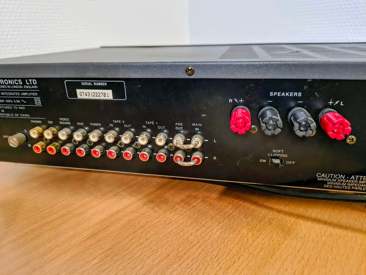 Billede 3 - NAD forstærker model 312