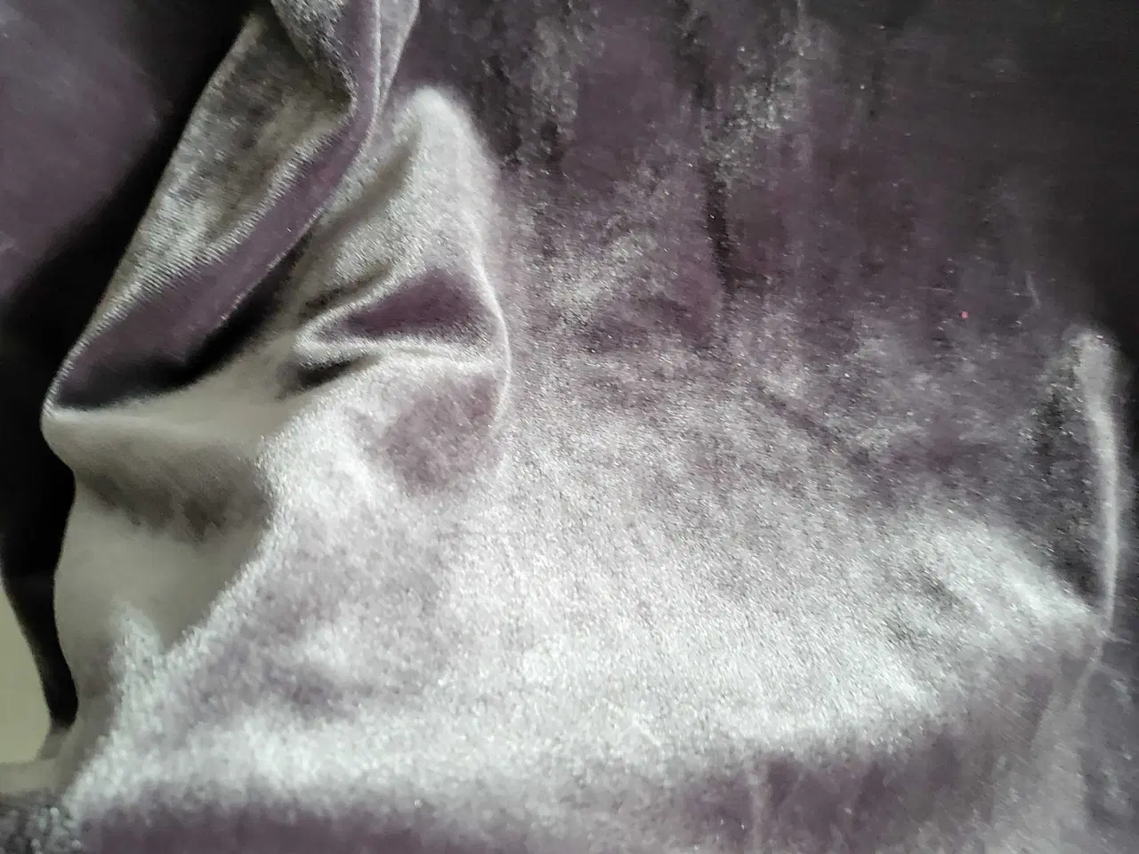 Billede 4 - Grå velour kjole 