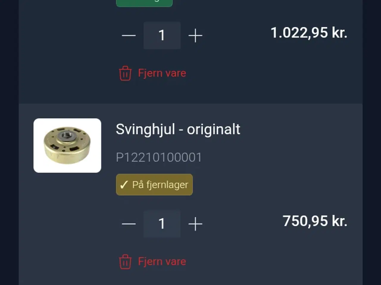 Billede 5 - Helt ny stator med svinghjul til pgo