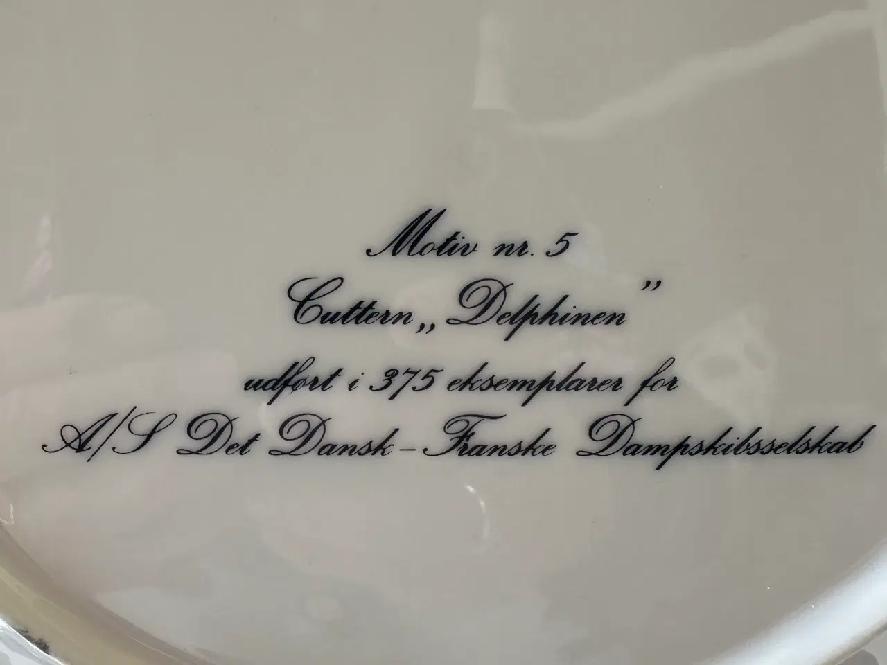 Billede 3 - Skibsplatte Royal Copenhagen