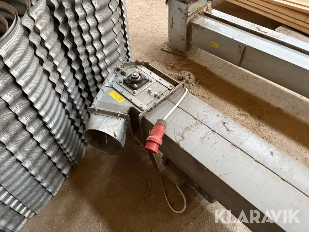 Billede 11 - Kornelevator Jema T40-45 - med kornsnegl