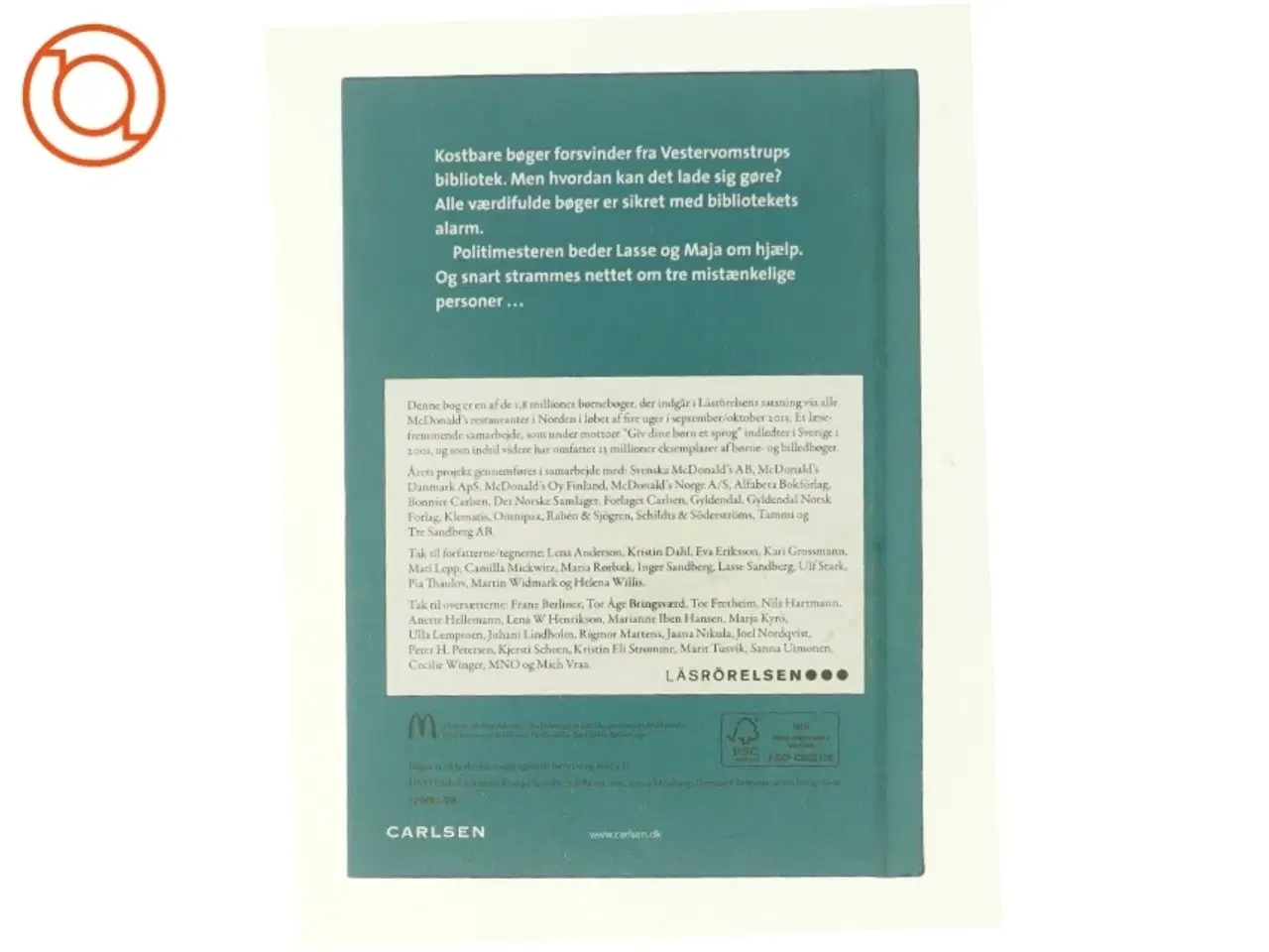 Billede 3 - BIBLIOTEKS MYSTERIET af Martin Widmark