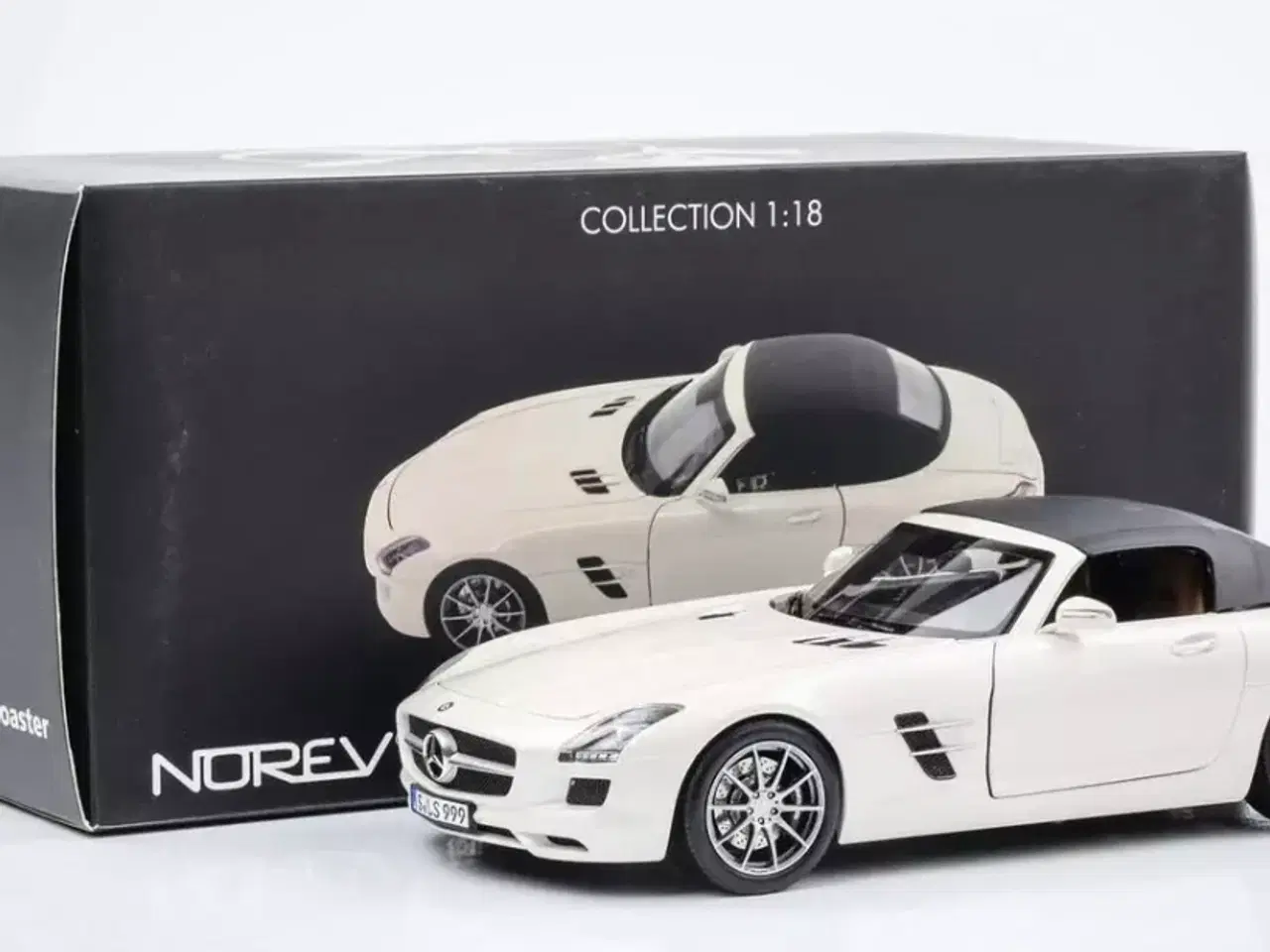 Billede 3 - 1:18 Mercedes SLS AMG Roadster 2011 R197