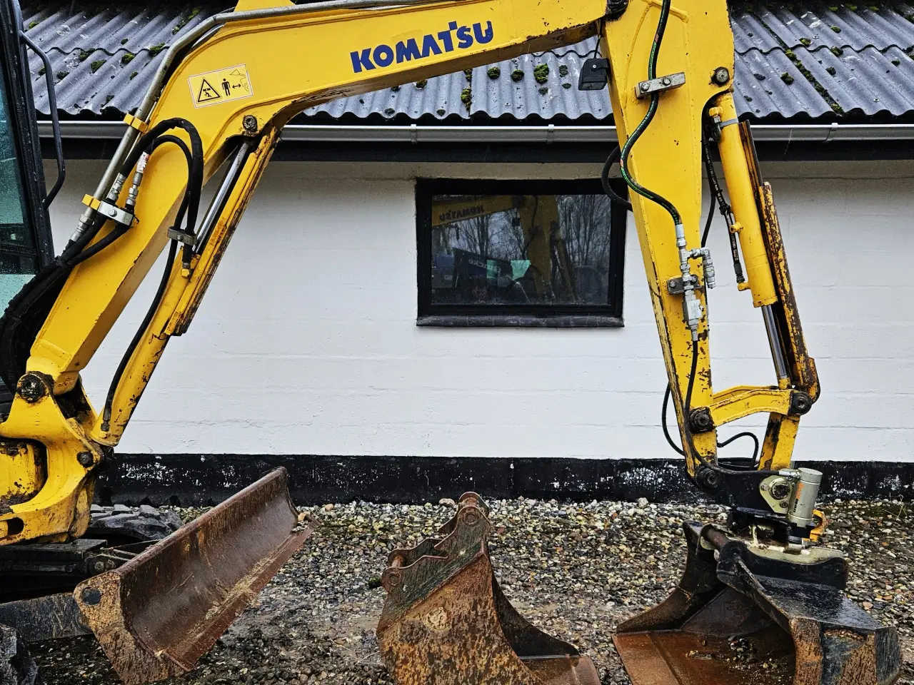 Billede 7 - Komatsu PC26 / tiltman / skovlsæt / 3000 timer