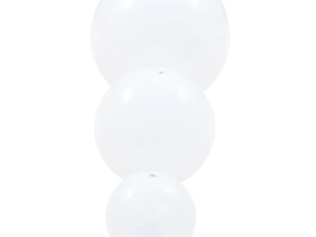 Billede 5 - LED-kuglelampesæt 3 dele kugleformet 20/30/40 cm PMMA