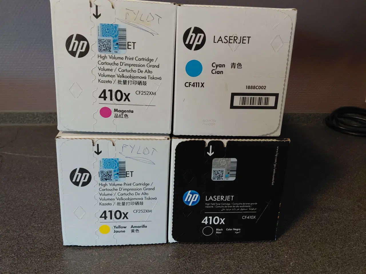 Billede 1 - fejlkøb af HP 210x