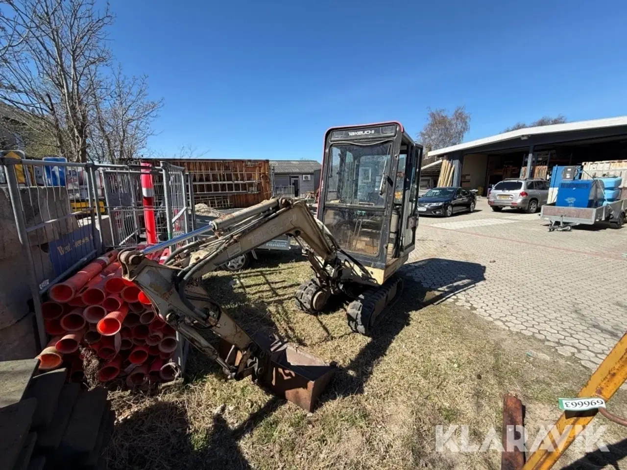 Billede 1 - Gravemaskine Takeuchi TB015