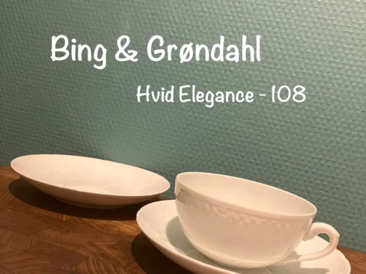 Billede 1 - Bing & Grøndahl, Hvid Elegance 