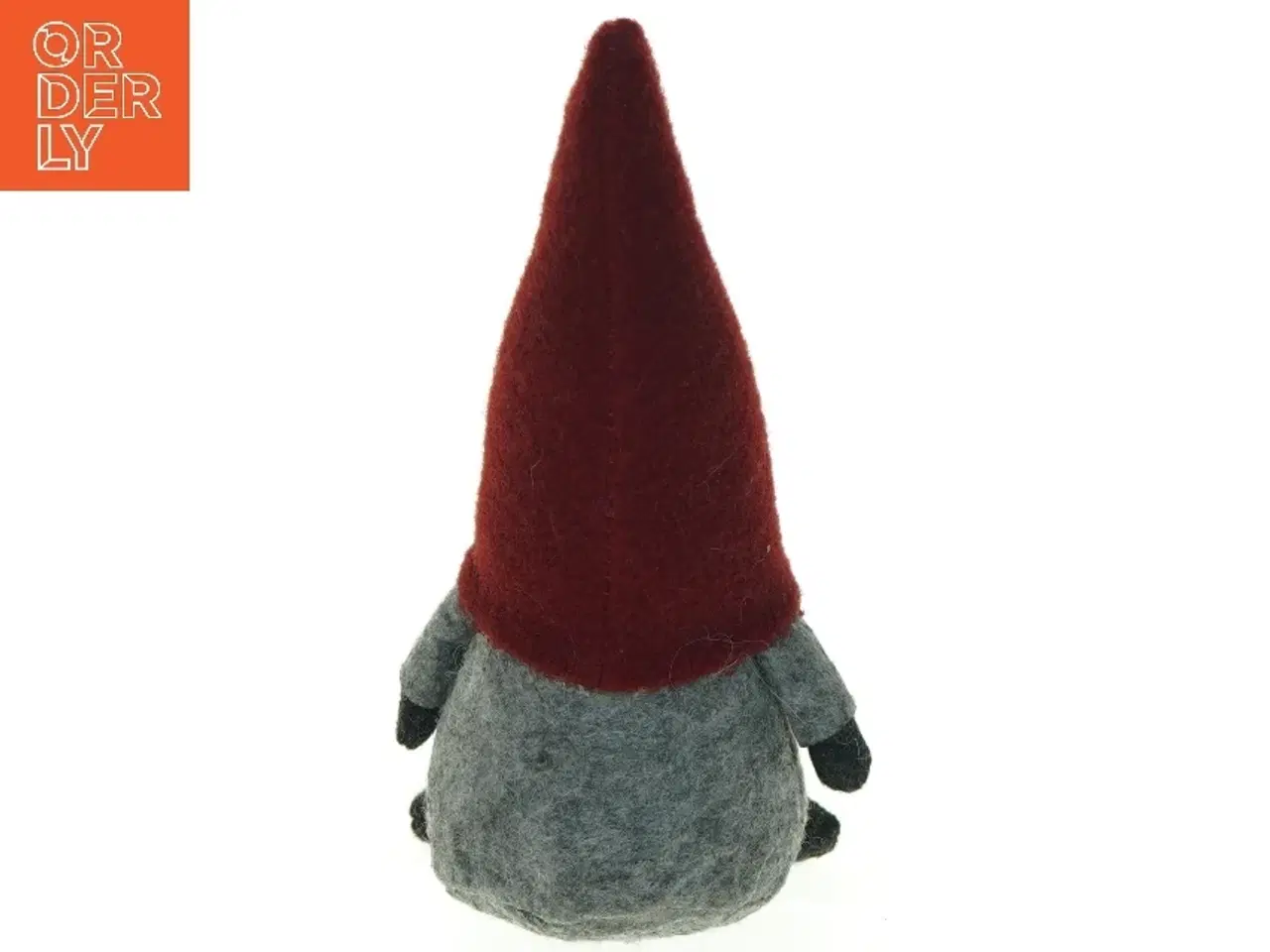 Billede 2 - Filtet nissefigur (str. H. 19 cm)