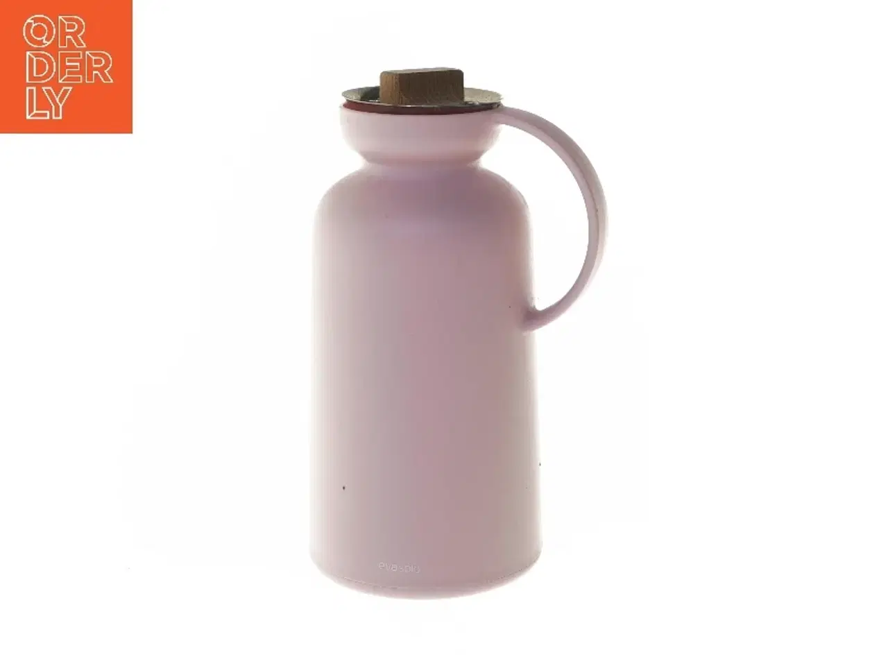 Billede 1 - Termokande med træprop fra Eva Solo (str. Ø 12x26 cm)