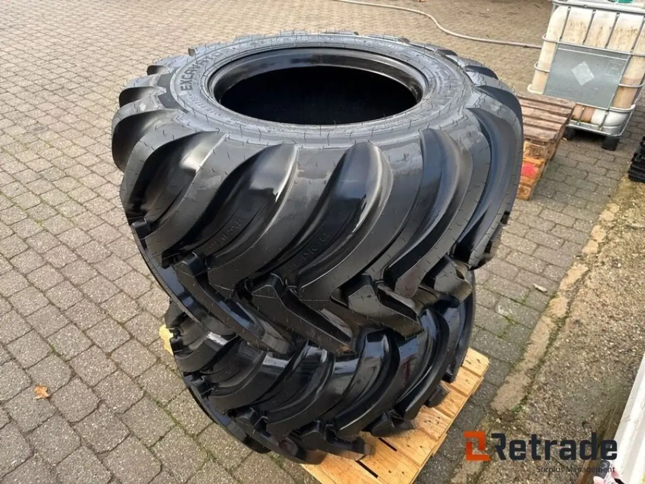 Billede 3 - - - - 2 stk Nokian dæk 600/50-22,5 / 2 pcs Nokian tires 600/50-22.5