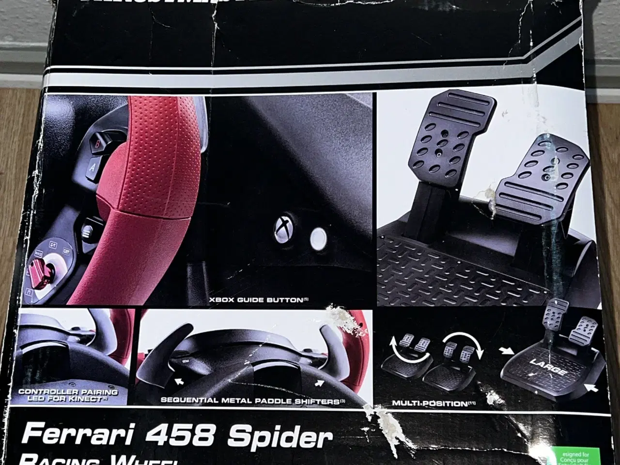 Billede 2 - Rat og pedaler sæt til Xbox one og Playstation 4