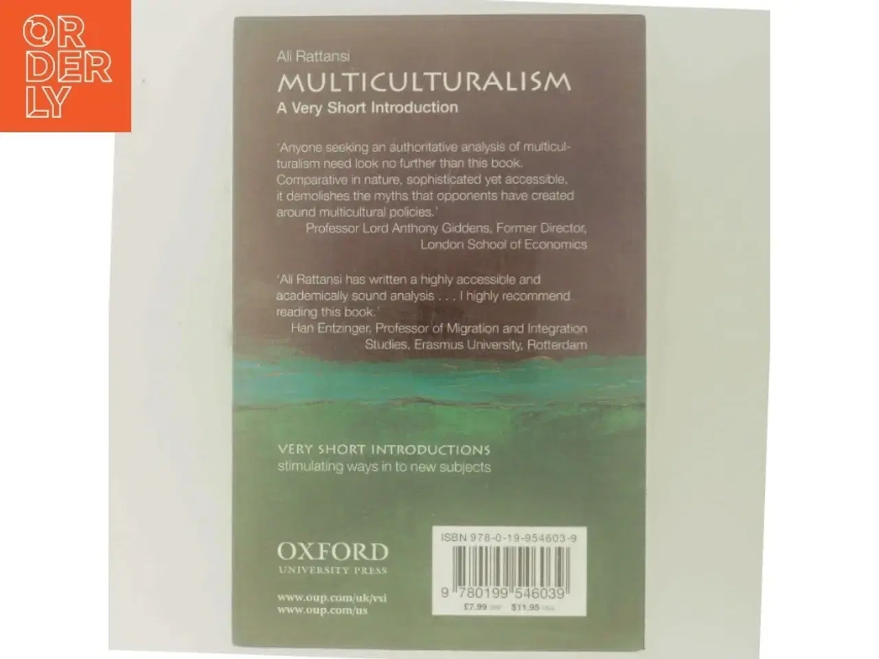 Billede 3 - Multiculturalism: A very short Introduction af Ali Rattansi (Bog)