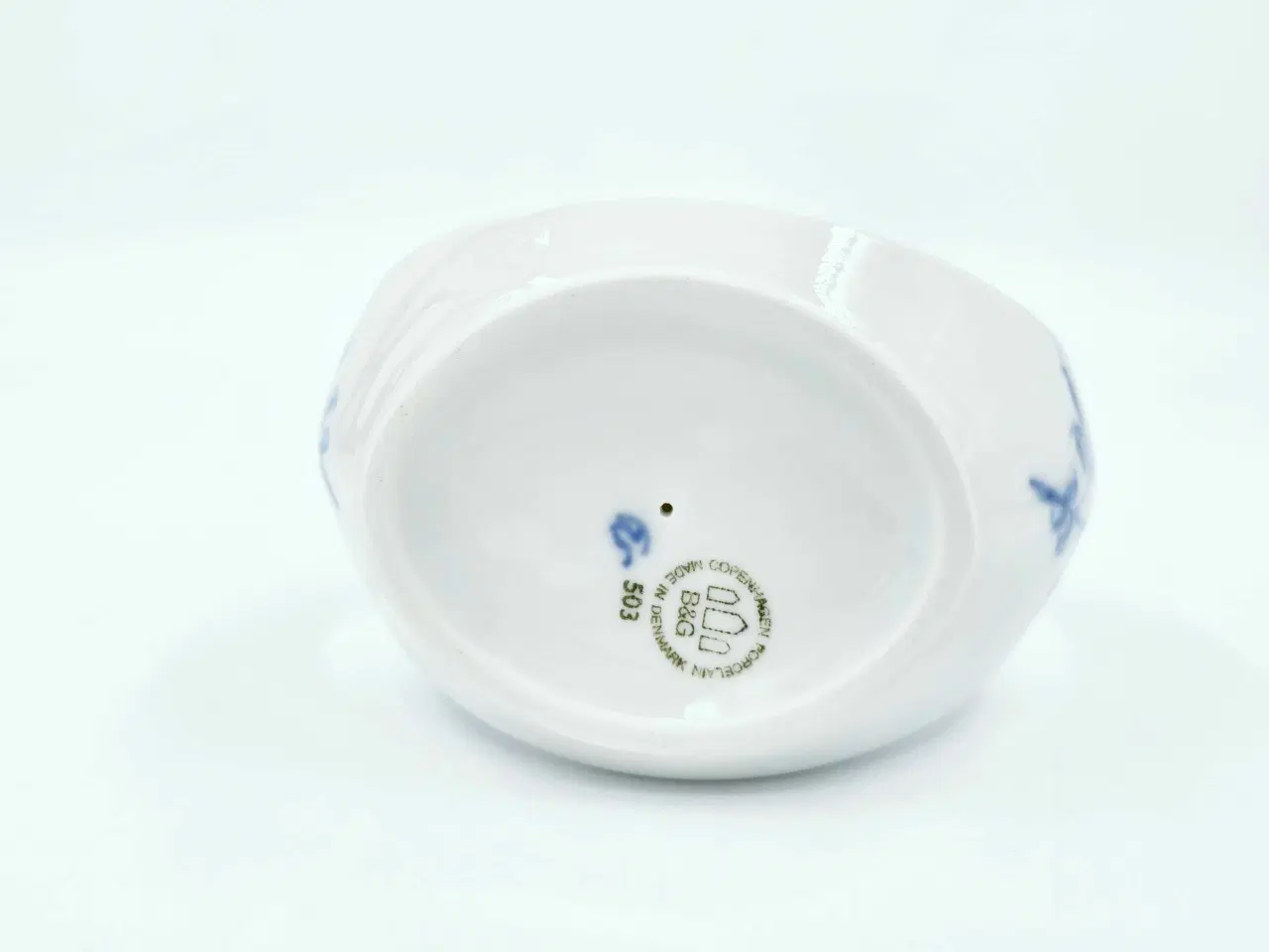 Billede 11 - Sommerfugl lysestage med blondekant 1  sortering 