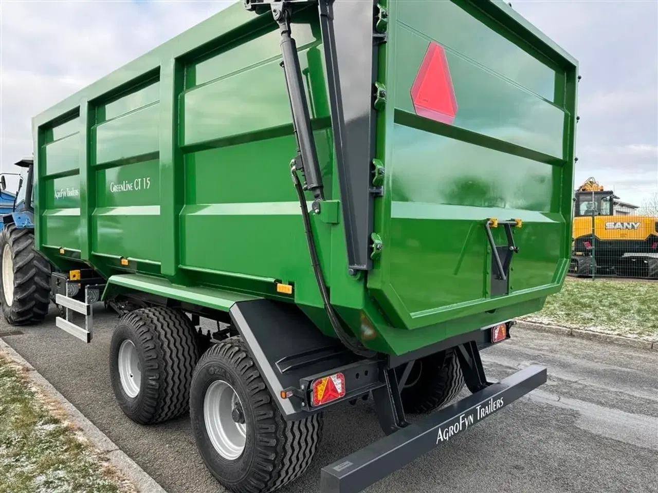 Billede 11 - Agrofyn Trailers Greenline CT 15 med fransk bagklap