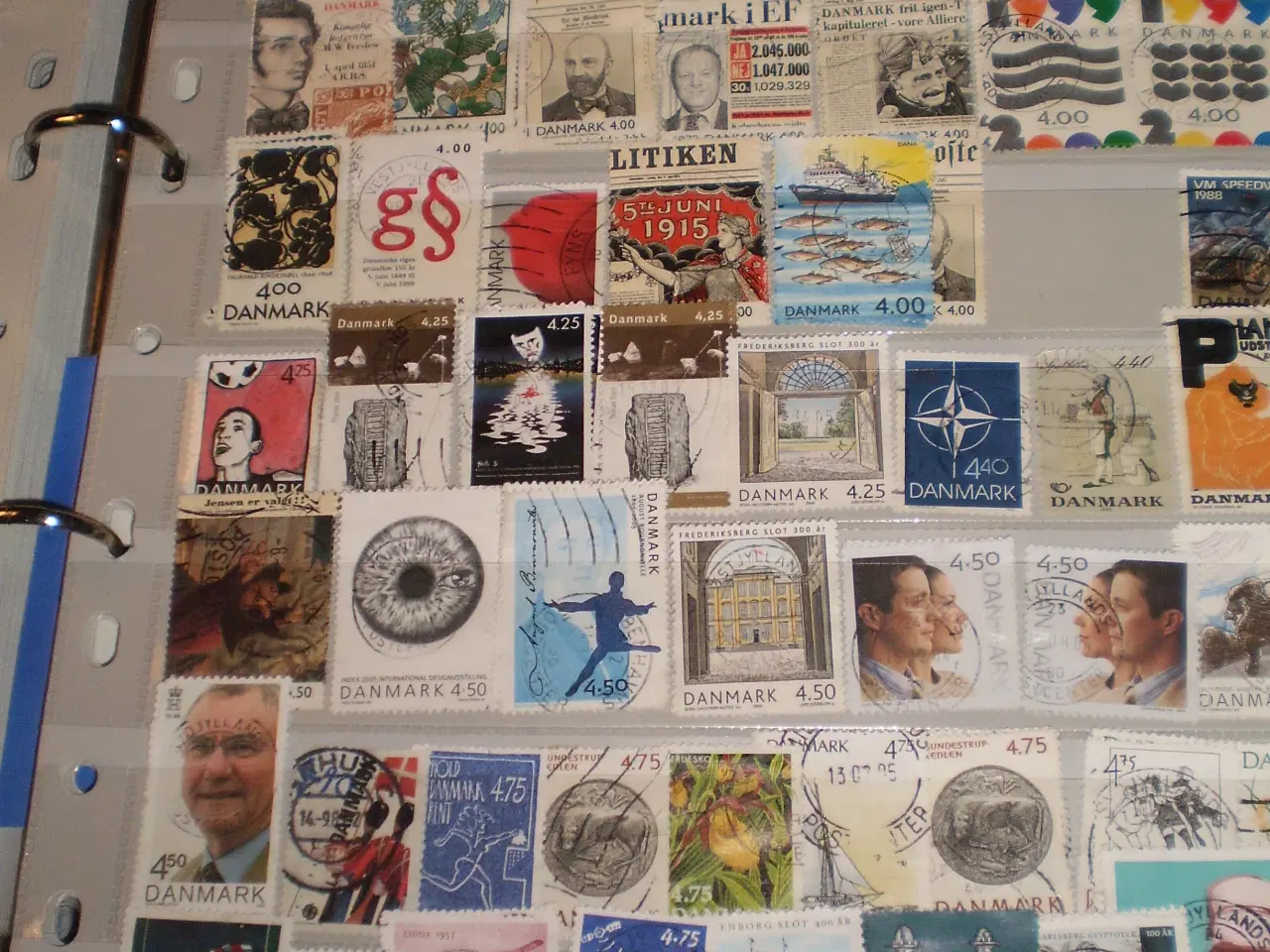 Billede 5 - Bud modtages på min Frimærkesamling 