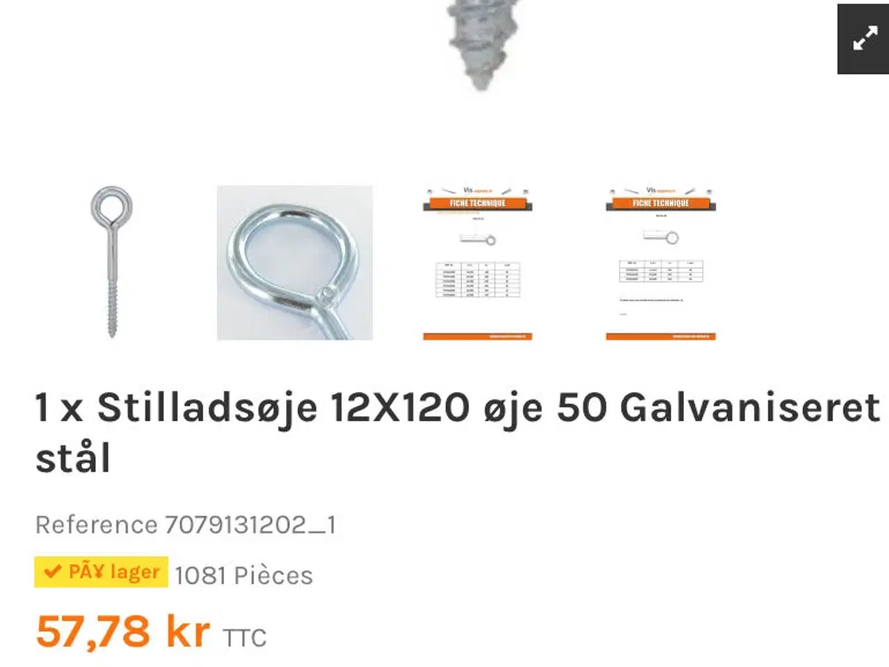 Billede 2 - 6 stk stilladsøje