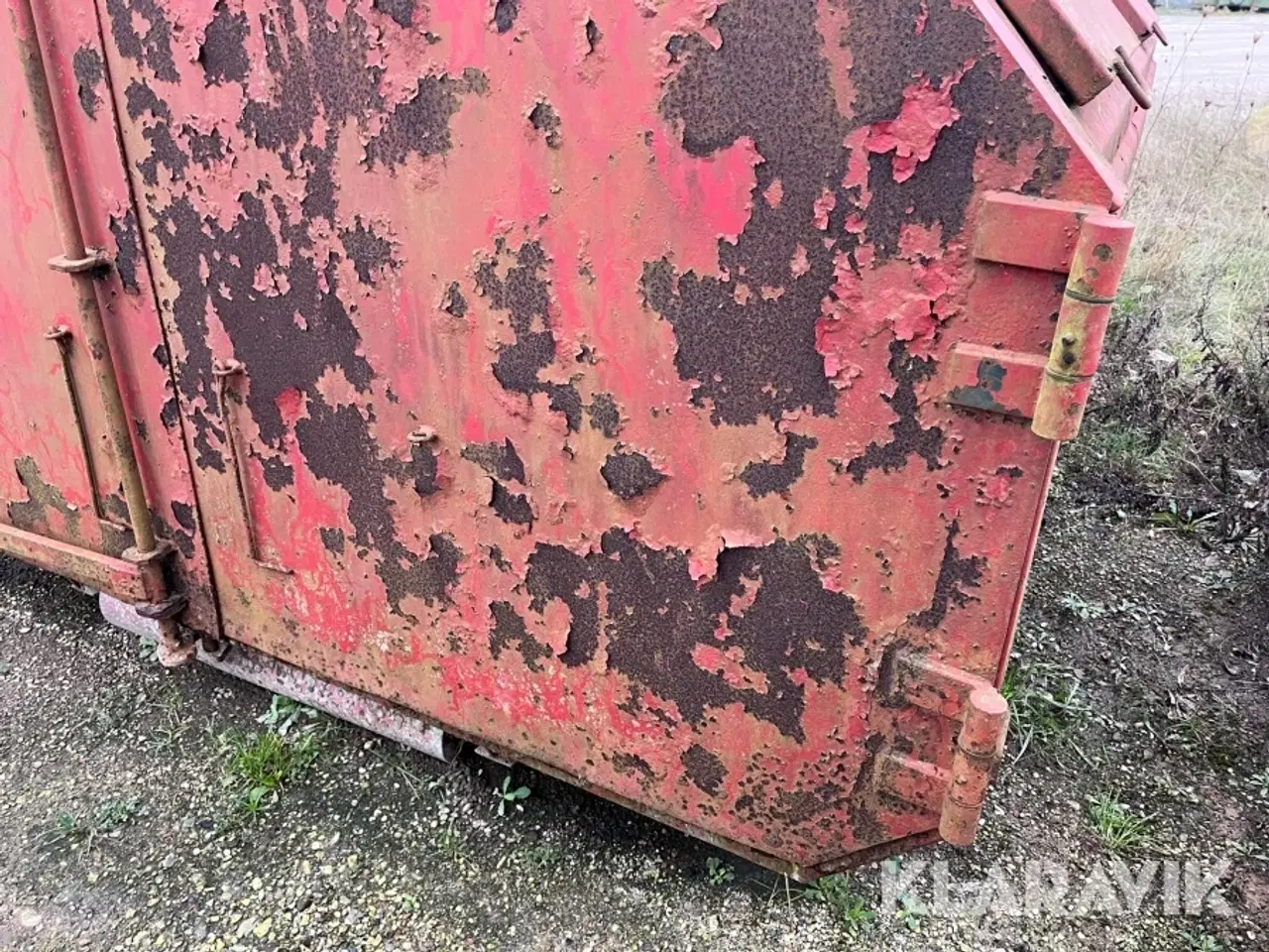 Billede 12 - Lukket affaldscontainer til wirehejs