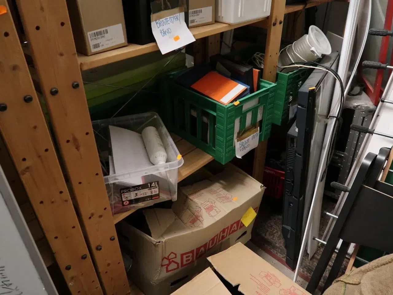 Billede 3 - 4 fag lagerreoler uden indhold