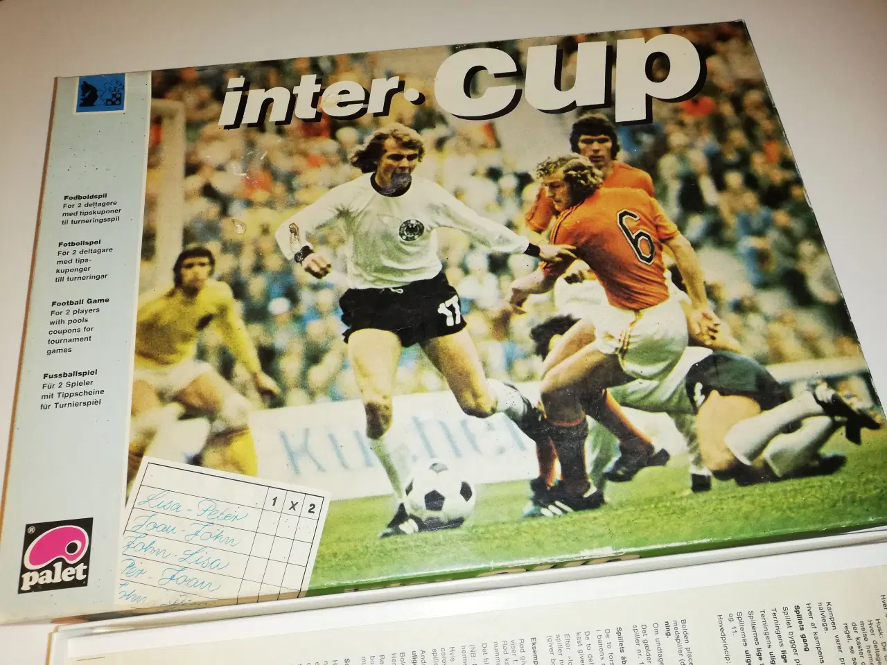 Billede 1 - Inter cup spil