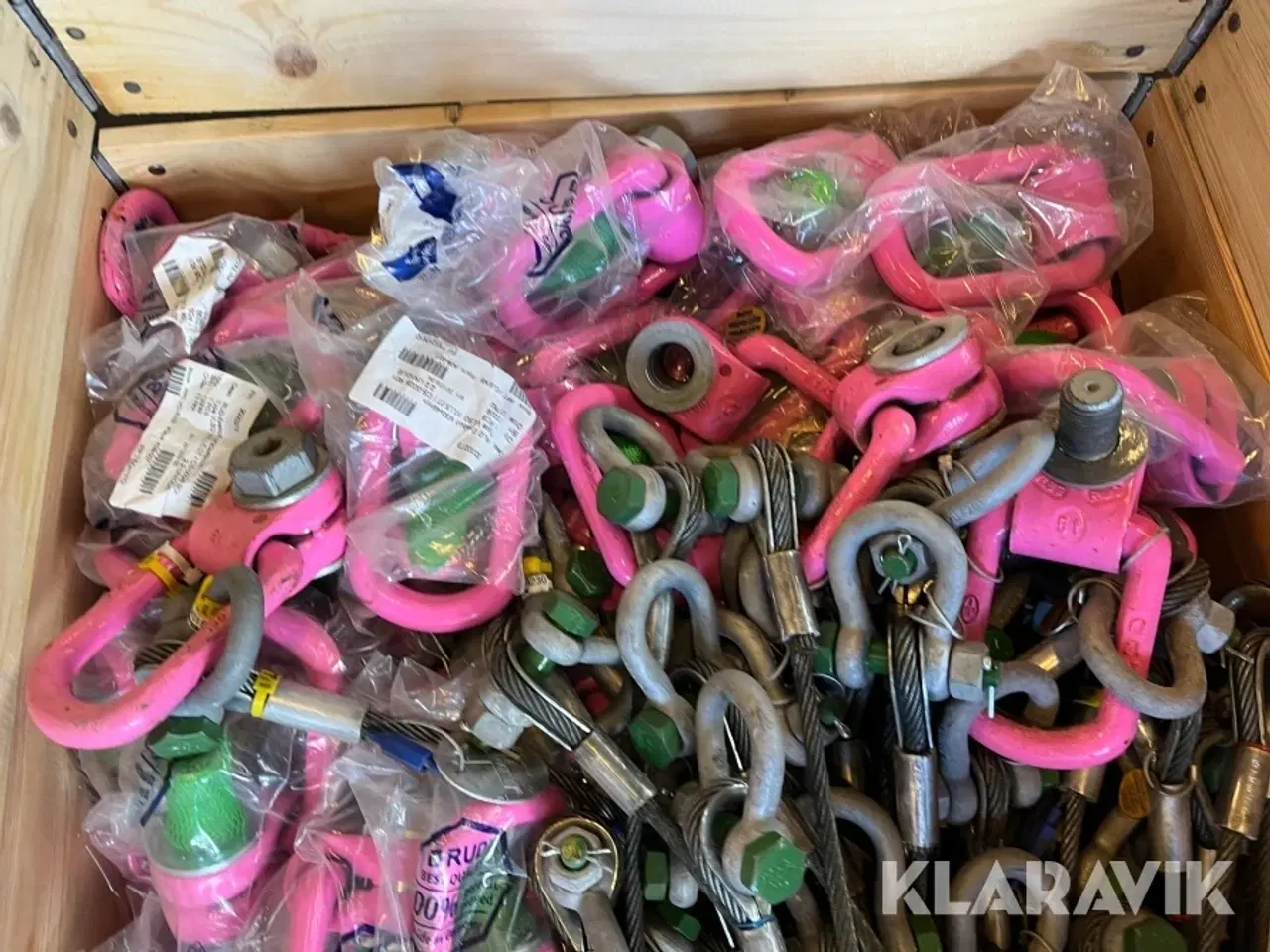 Billede 12 - Lot - wire, faldsikring og øvrigt 5 paller